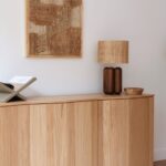 Décoration murale en jute et bois