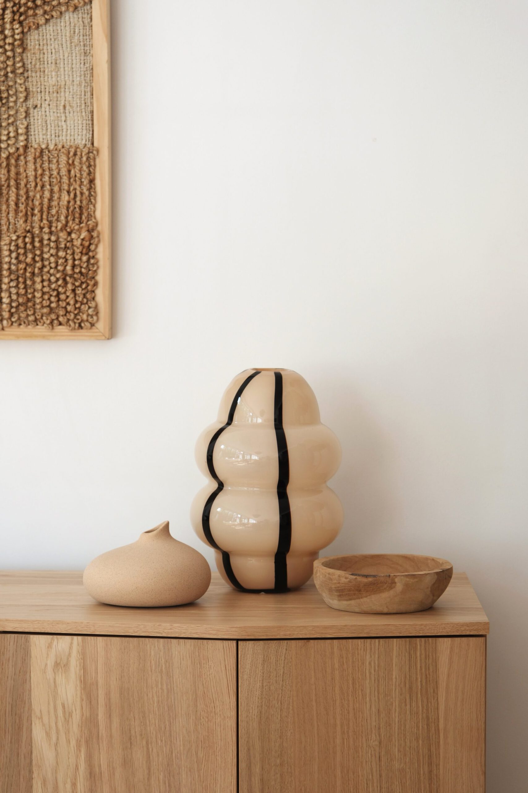 Vases décoratifs en verre