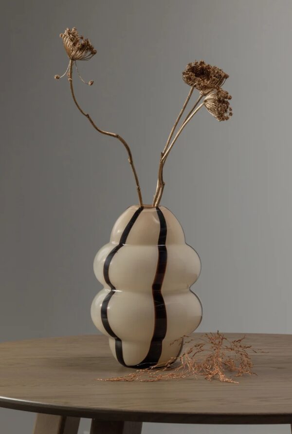Grand vase en verre