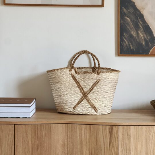 Panier en feuille de palmier