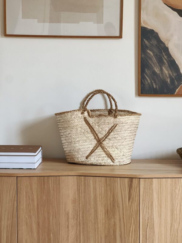 Panier en feuille de palmier