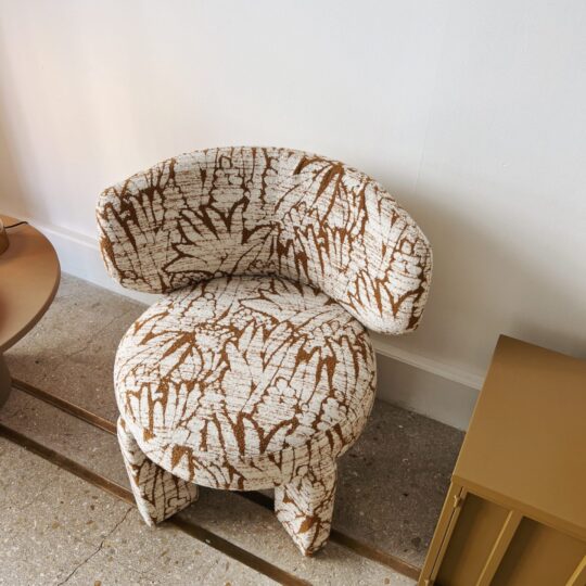 Fauteuil imprimé