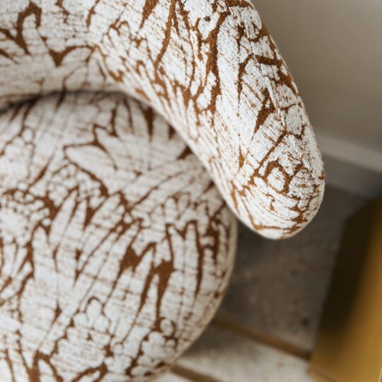Fauteuil design détail