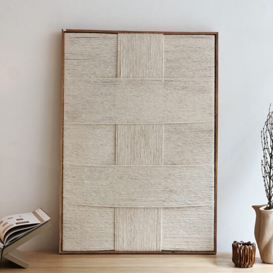 Tableau en laine