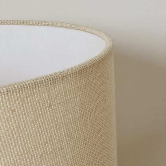 Lampe en céramique marron – Image 3