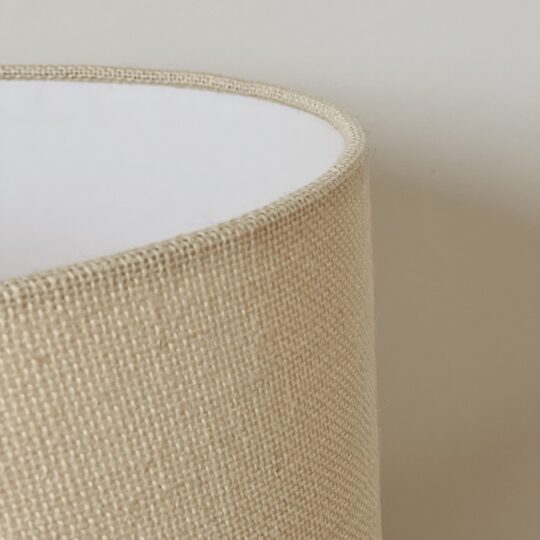 Lampe en céramique marron – Image 3