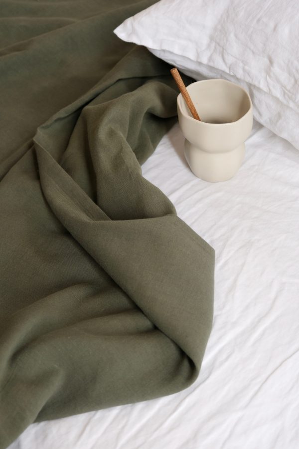 Housse de couette lin coton