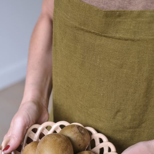 Tablier japonais en lin – Image 3