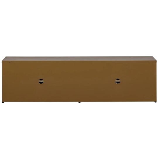 meuble tv métal détail