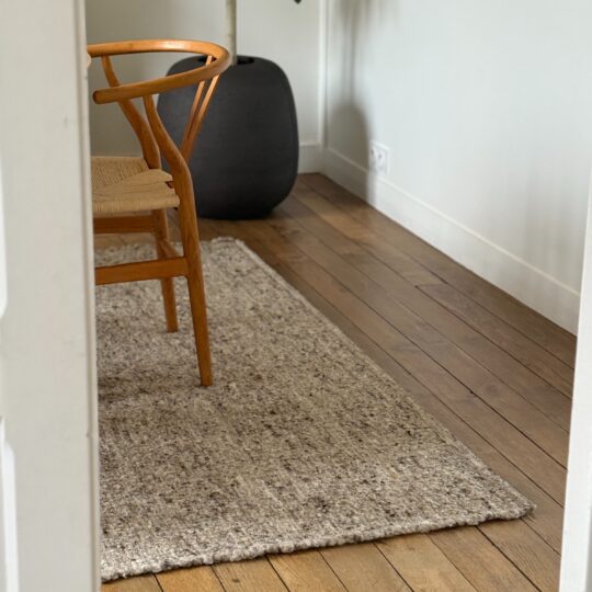 Tapis en laine naturelle