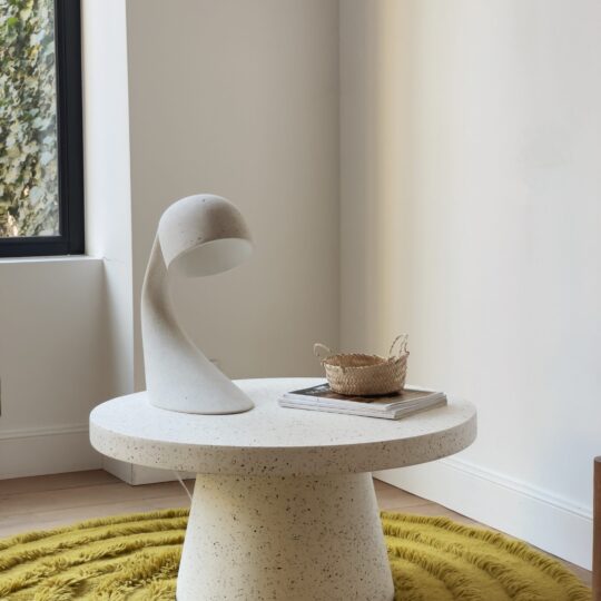 Table basse ronde en terrazzo – Image 2