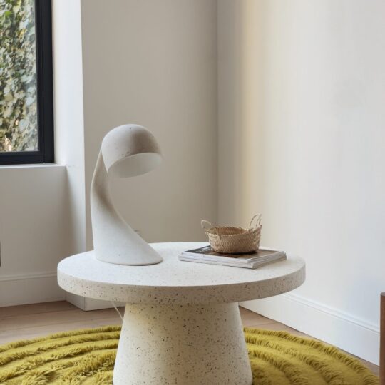 Table basse ronde en terrazzo – Image 2
