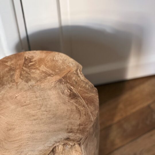 Tabouret en teck recyclé – Image 6