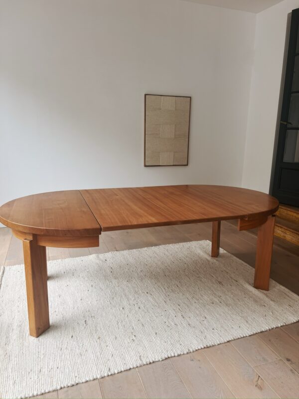 Table en orme massif avec rallonges