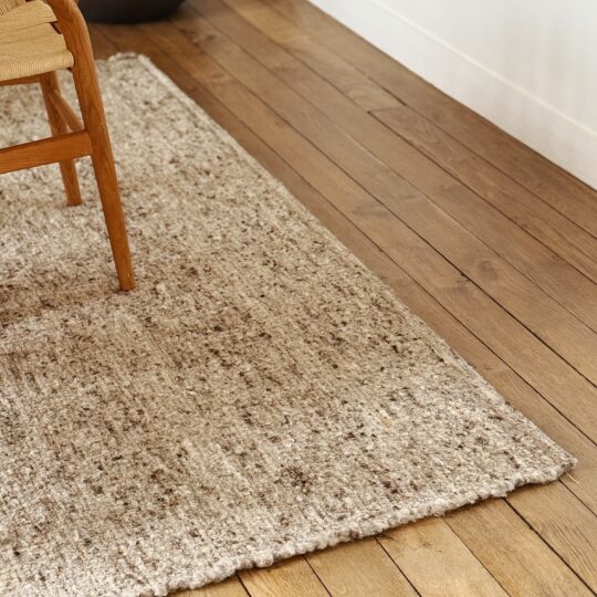 Tapis laine fait main
