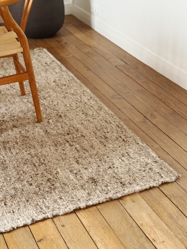 tapis-laine-beige Tapis en laine naturelle