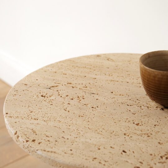 Table d'appoint Travertin – Image 3