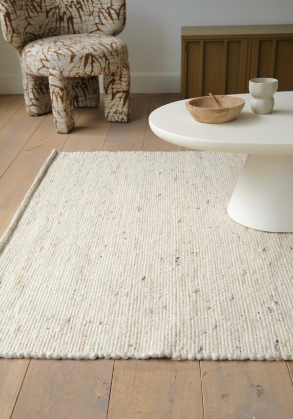 Tapis laine fait main