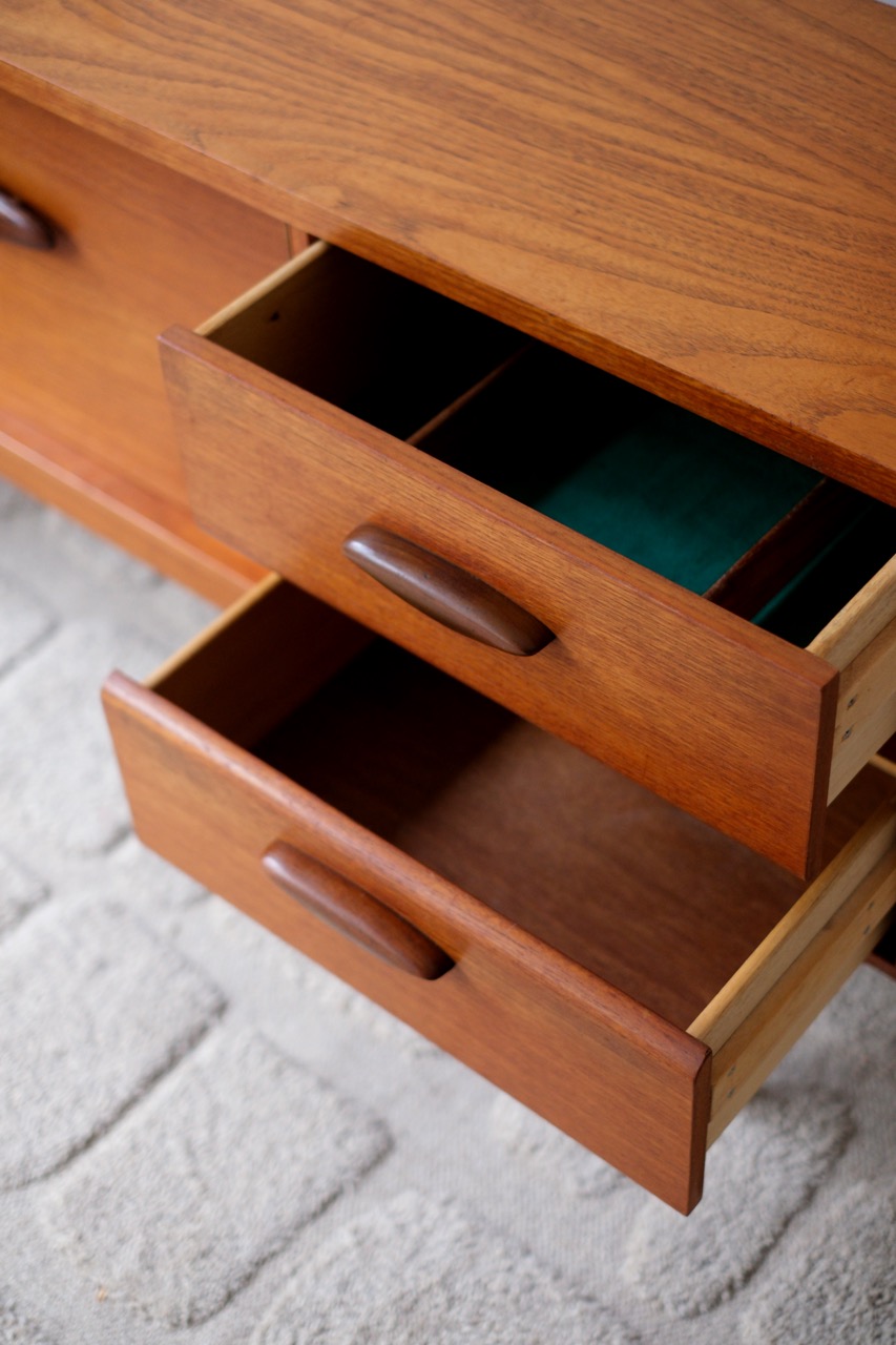 Enfilade vintage en teck Gabrielle – Image 7