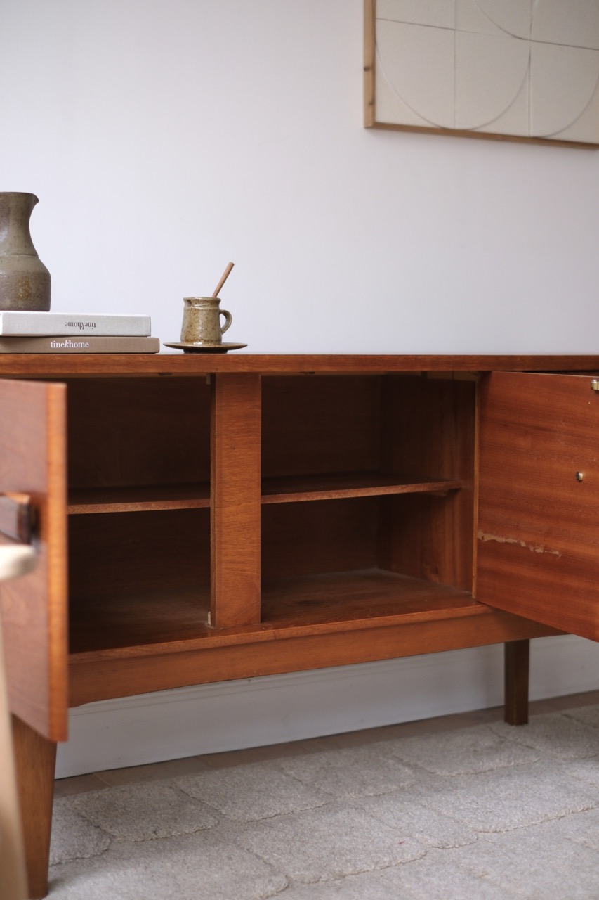 Enfilade vintage en teck Gabrielle – Image 5