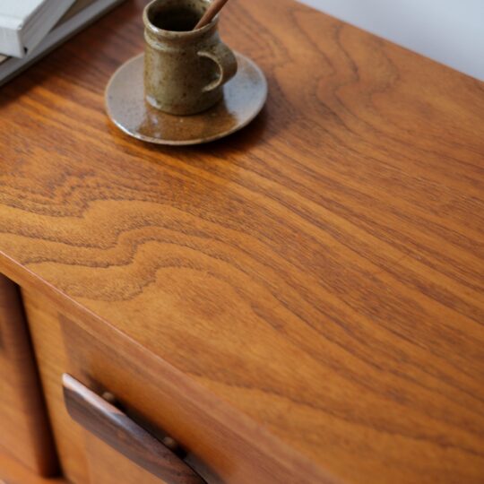 Enfilade vintage en teck Gabrielle – Image 3