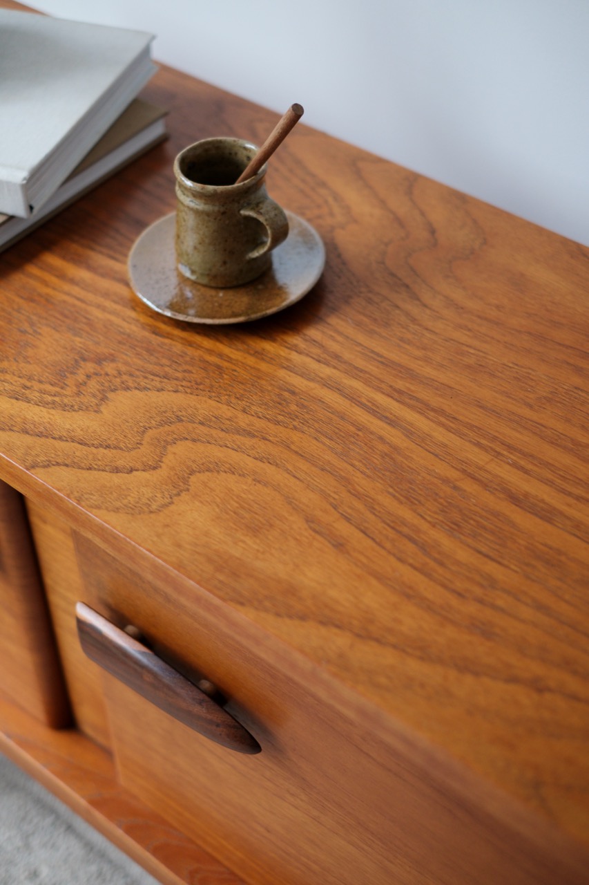 Enfilade vintage en teck Gabrielle – Image 3