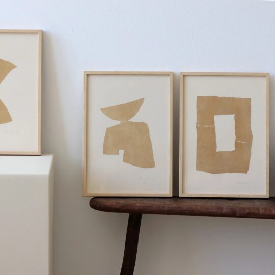 Affiches déco formes habitées