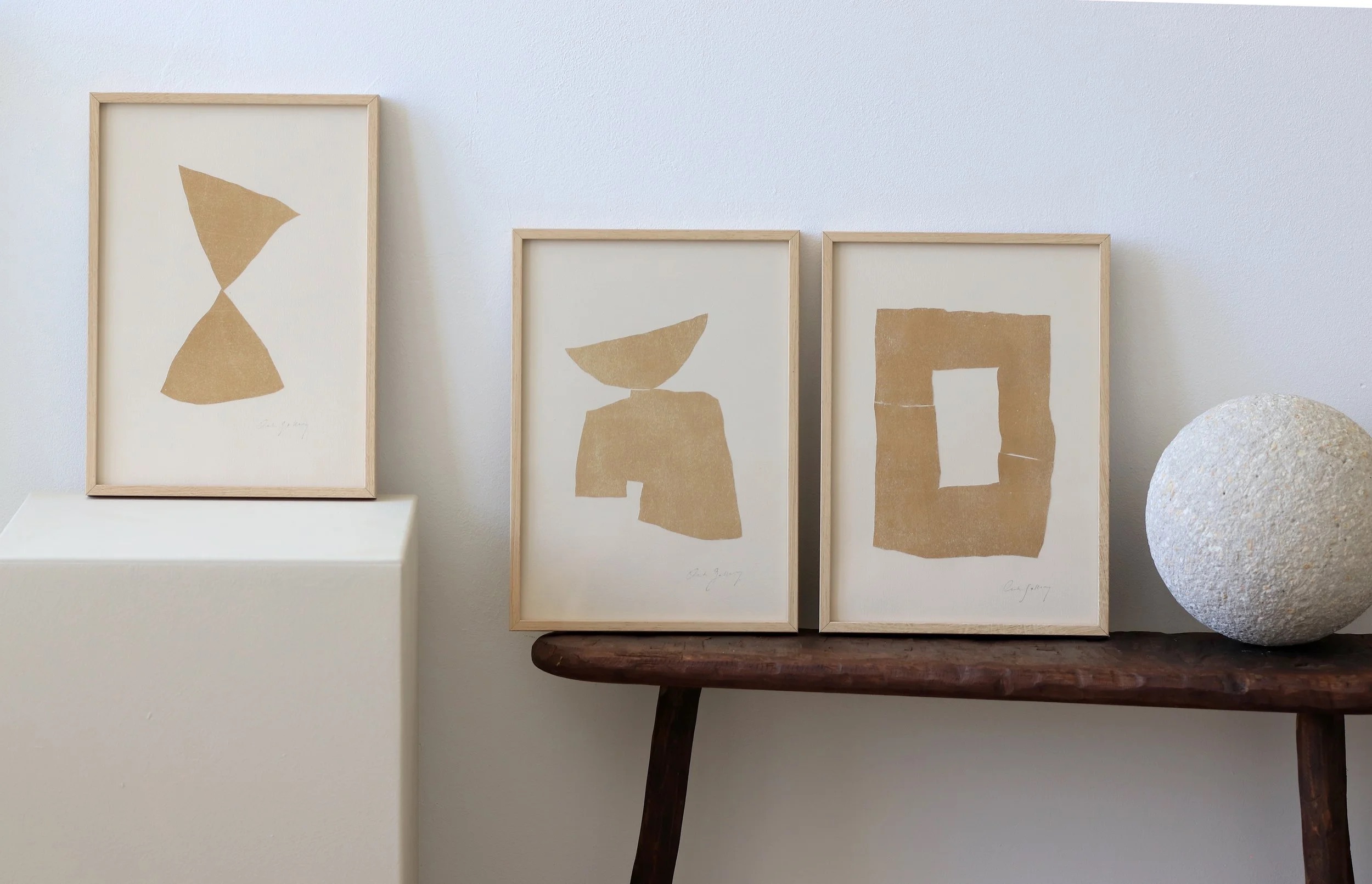 Affiches déco formes habitées