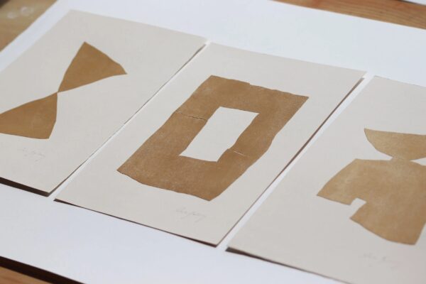 Affiches déco formes habitées