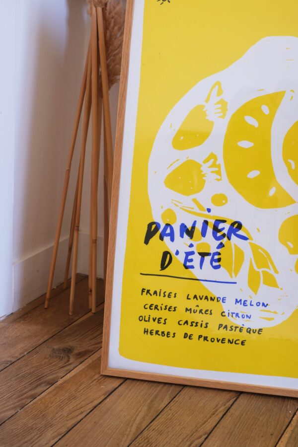 détail affiche déco