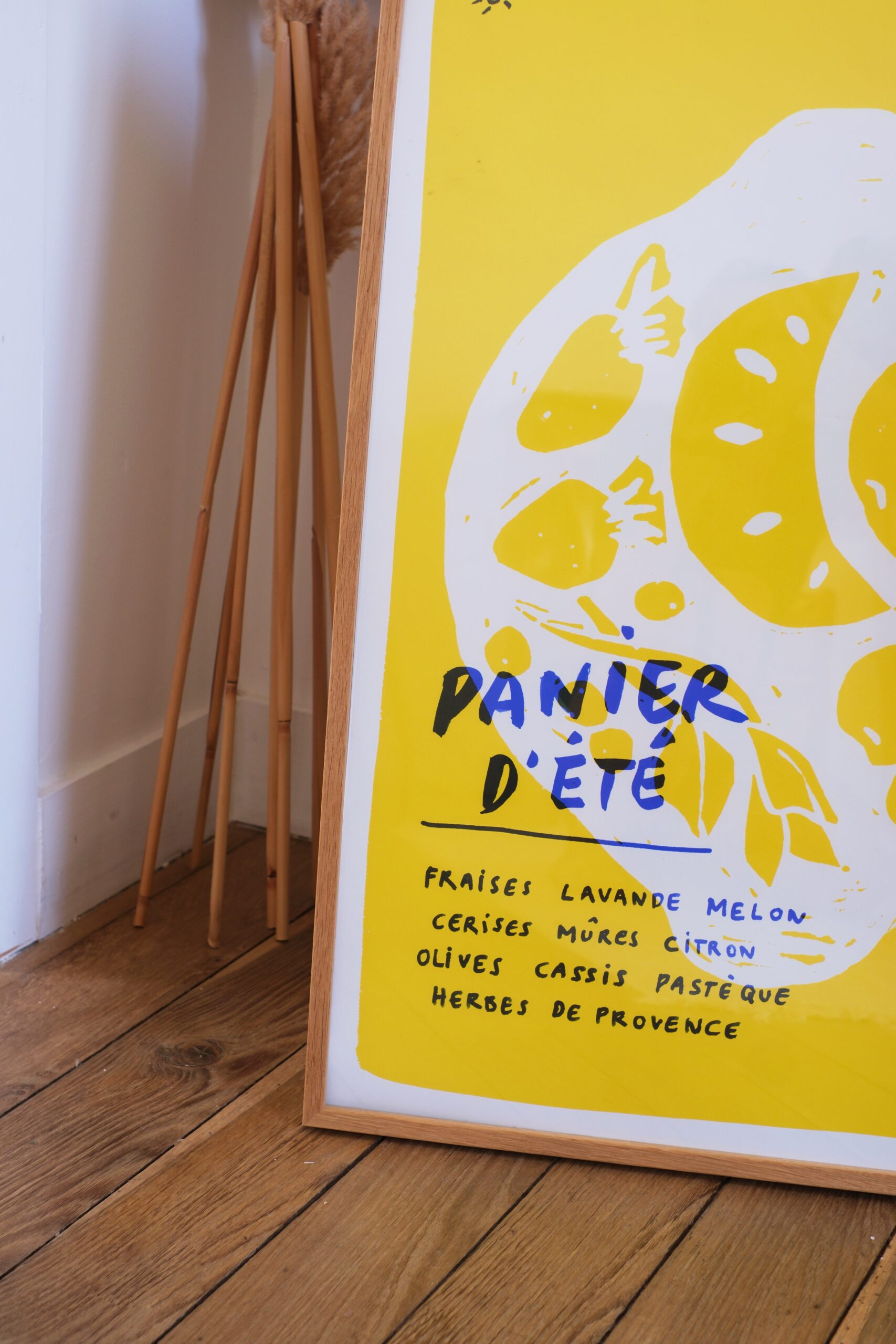 détail affiche déco