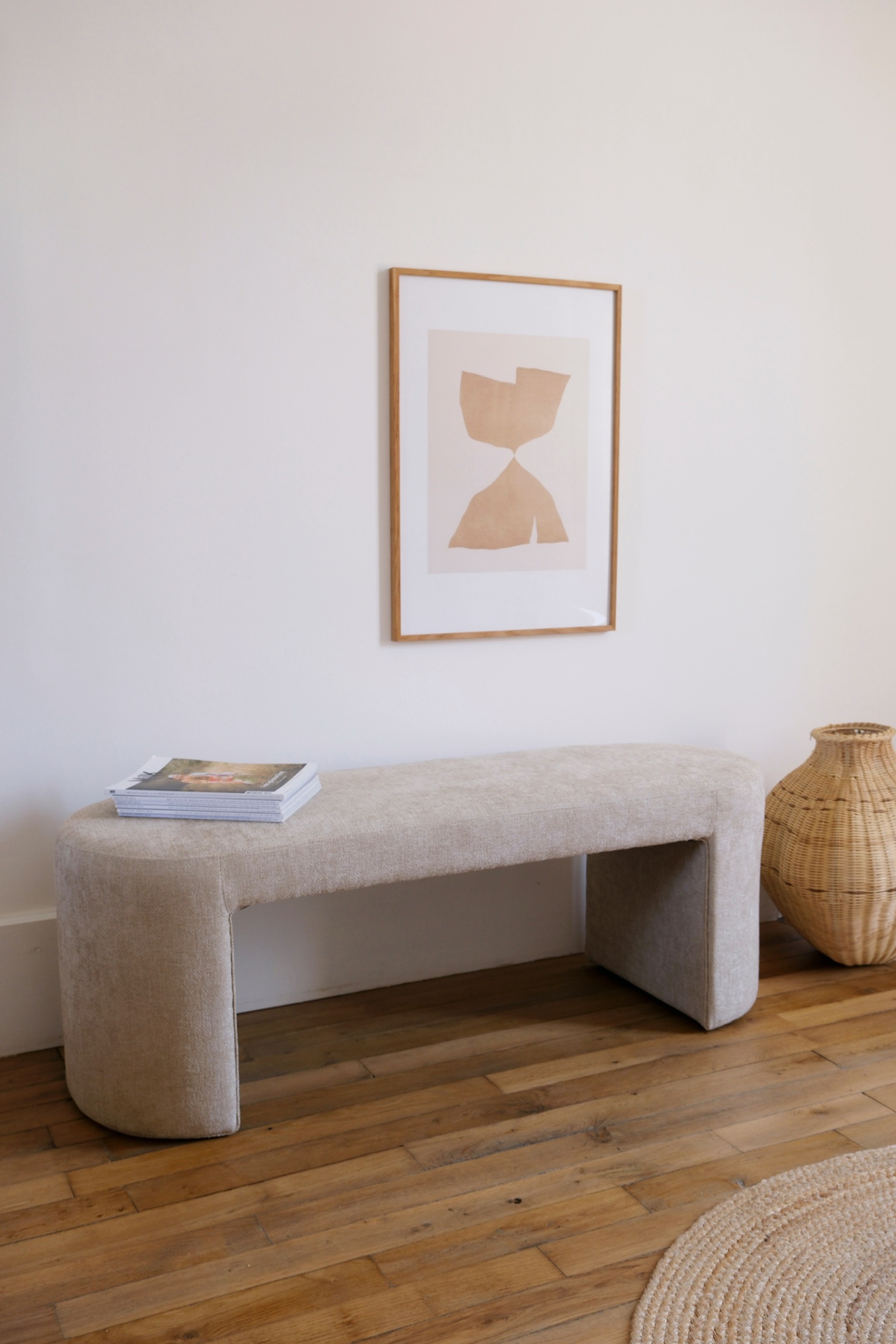 banc pour entrée
