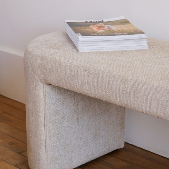Banc d'entrée en tissu – Image 3