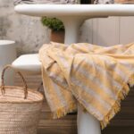 Fouta plage en coton