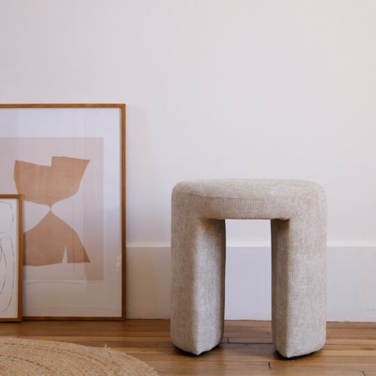tabouret d'appoint rond
