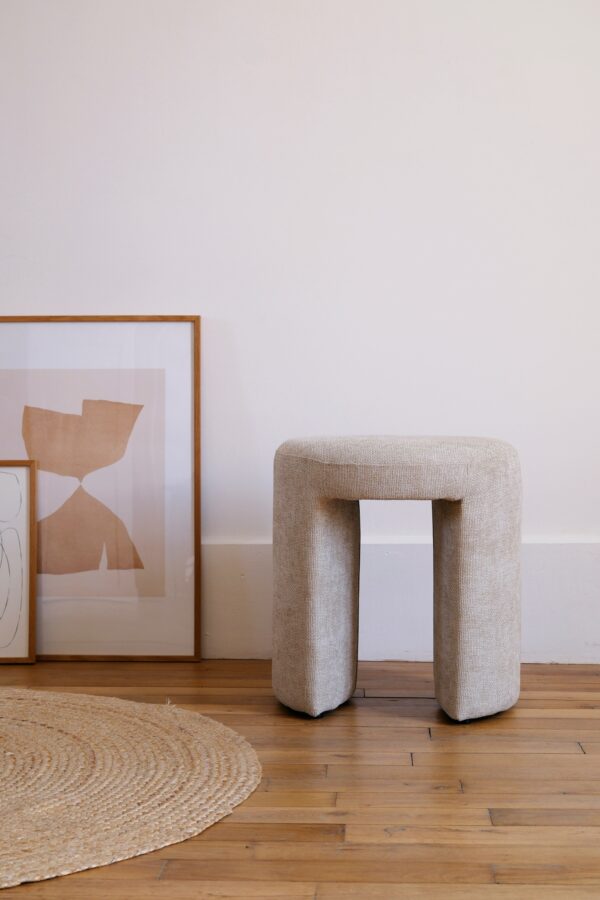 tabouret d'appoint rond