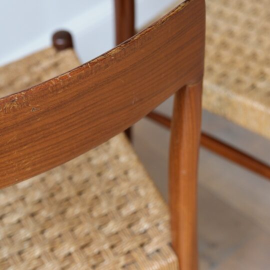 Paire de chaises vintage style Moller – Image 4