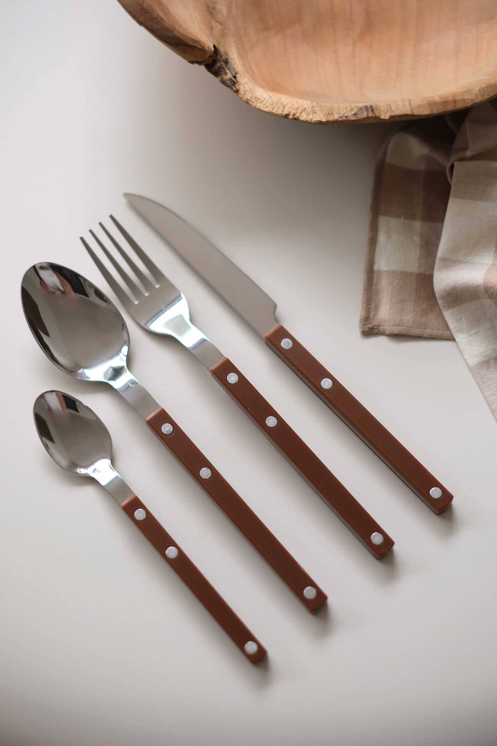 set 4 couverts moka
