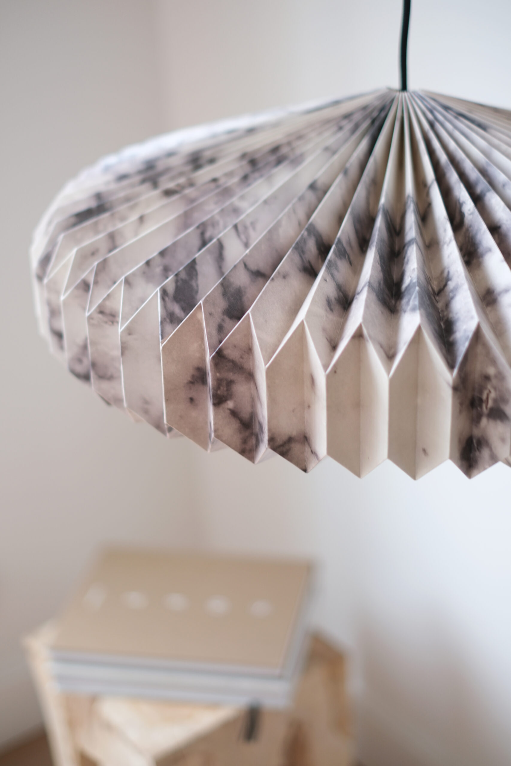 suspension origami ellipse