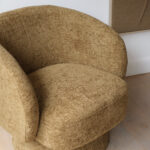 fauteuil kaki pivotant