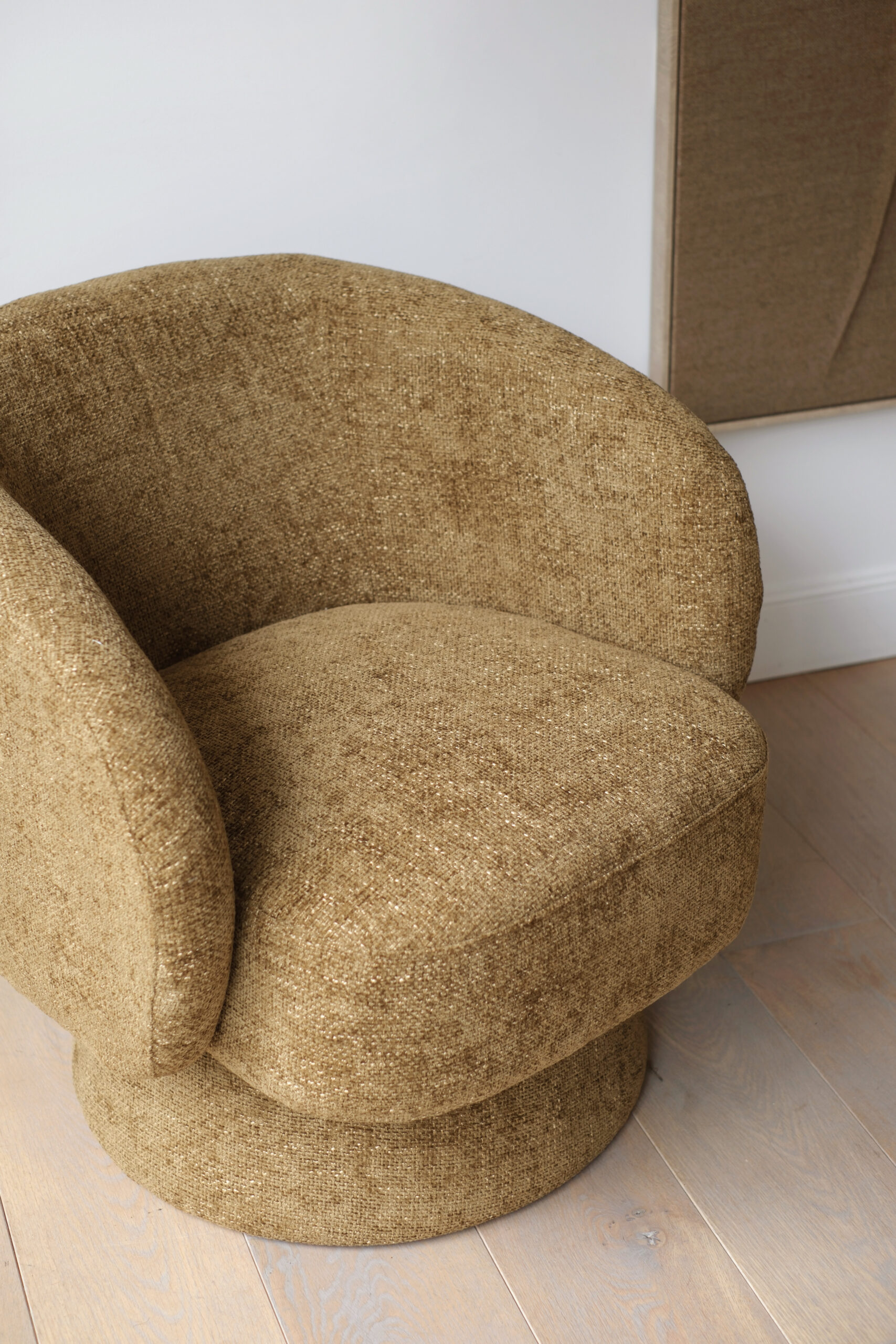fauteuil kaki pivotant
