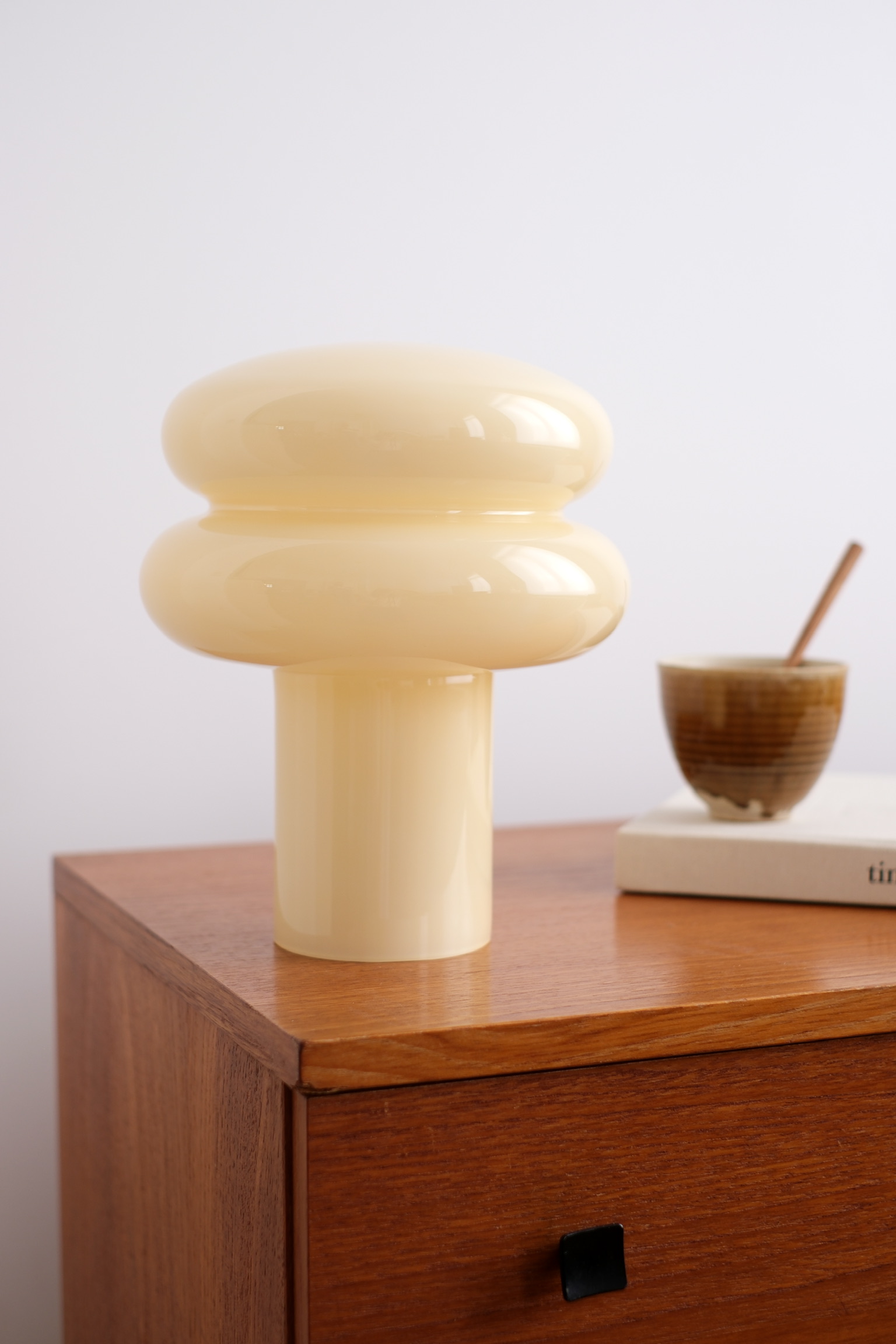 lampe à poser en verre