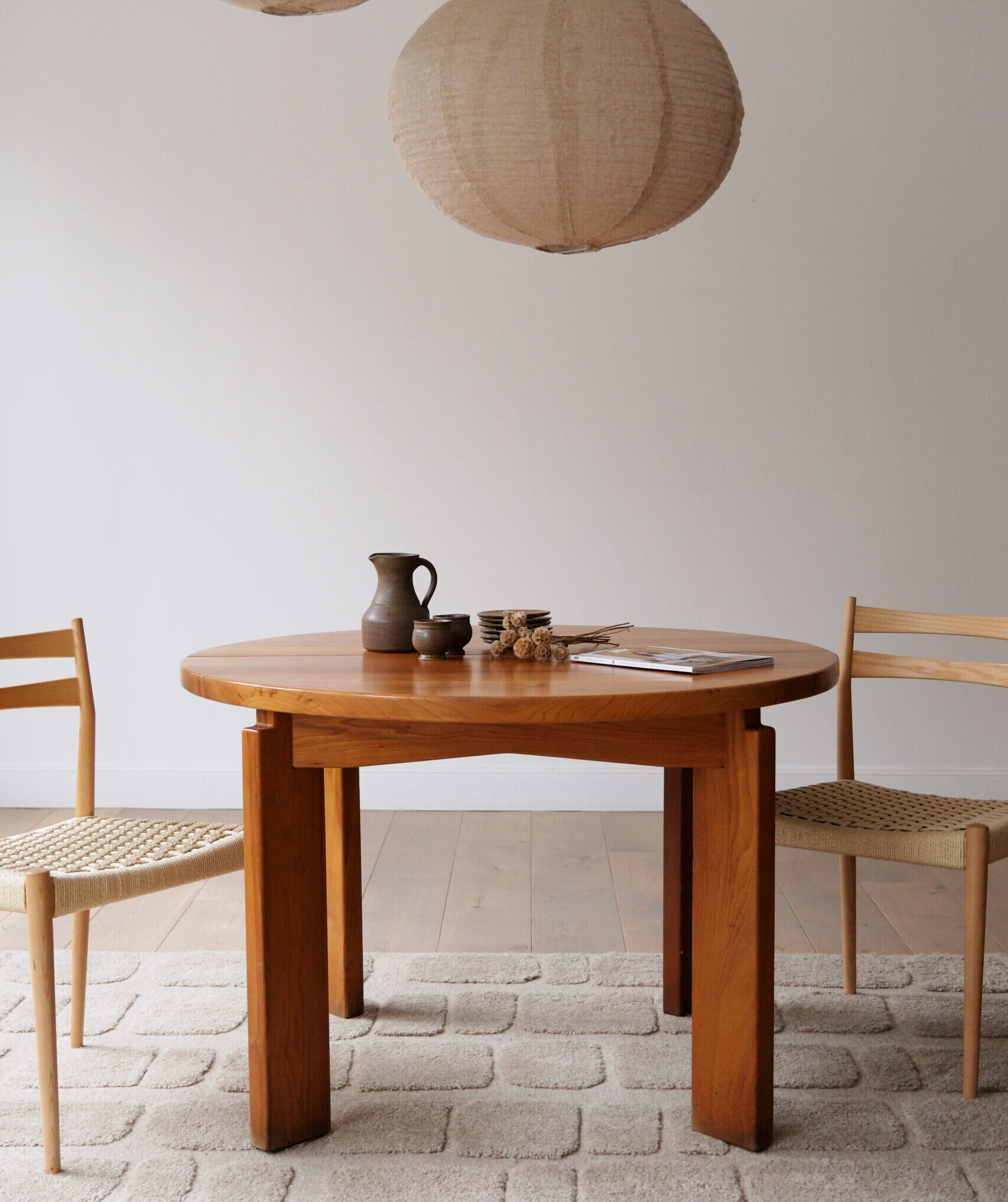 Table ronde regain vintage