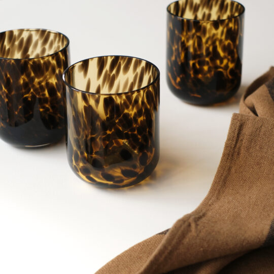 verre léopard