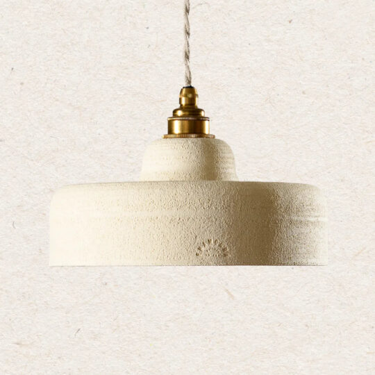 Suspension grès chamotté ivoire – Image 4