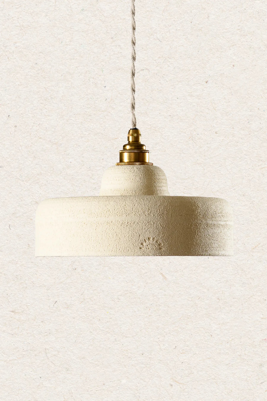 Suspension grès chamotté ivoire – Image 4