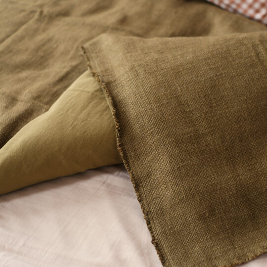 édredon vert olive
