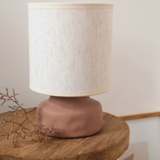 lampe de chevet terracotta