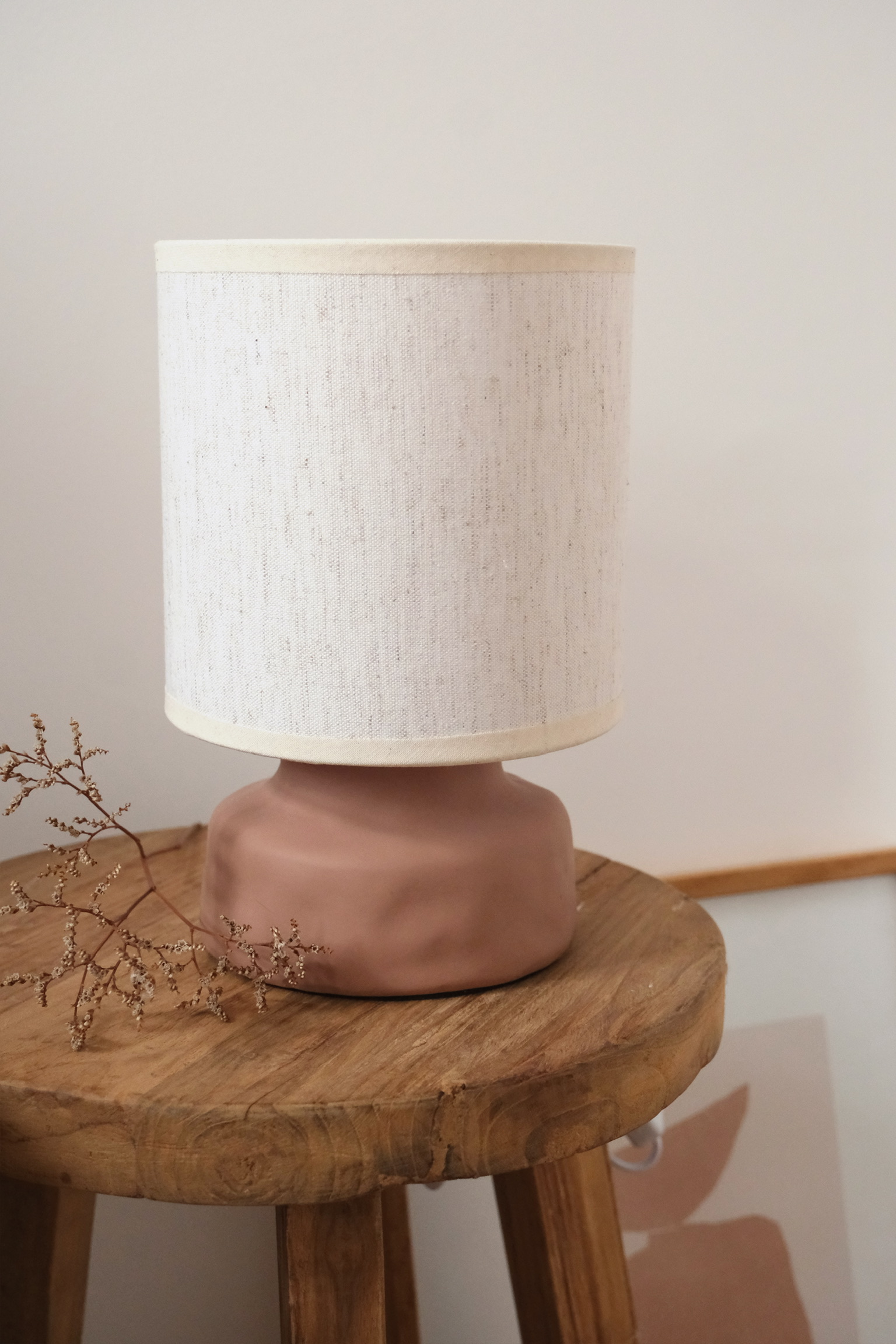 lampe de chevet terracotta