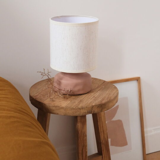 lampe de chevet terracotta